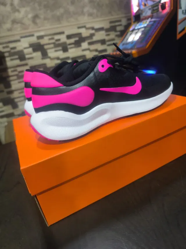 Zapatillas Nike Mujer Negras y Rosas N38