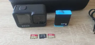 GoPro Hero 9 + Palo + Valigia