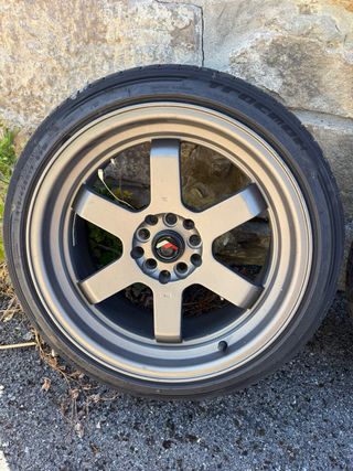 Llantas JR12 8x17 ET33 5x100 5x114 Nuevas!