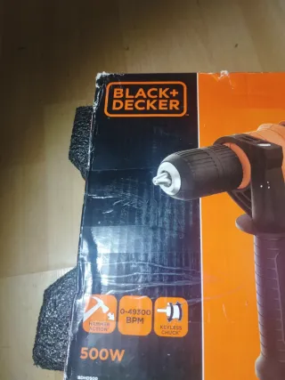 Taladro Black+Decker 500W
