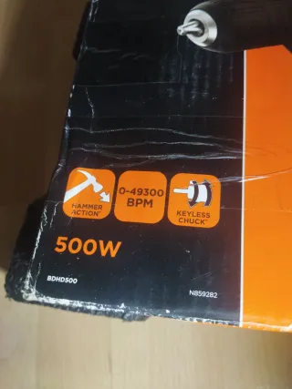 Taladro Black+Decker 500W