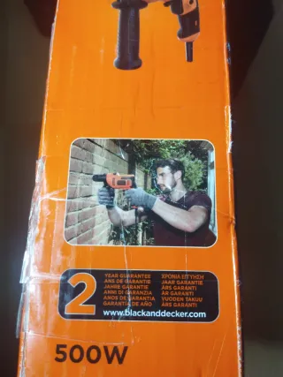 Taladro Black+Decker 500W