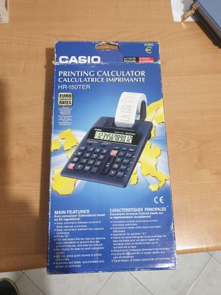 Casio HR-150TER Calcolatrice Stampante Vintage