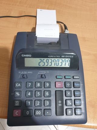 Casio HR-150TER Calcolatrice Stampante Vintage