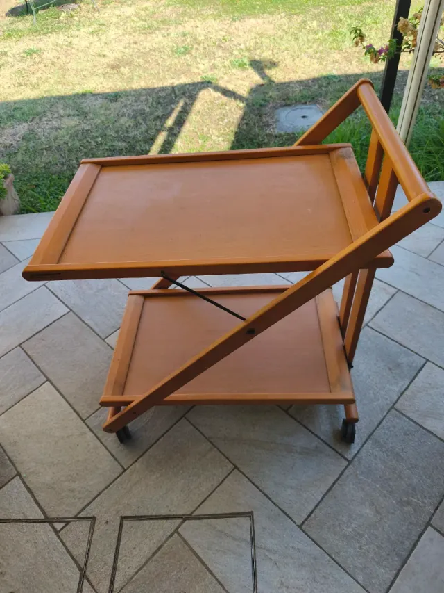 Carrello portavivande Foppapedretti legno