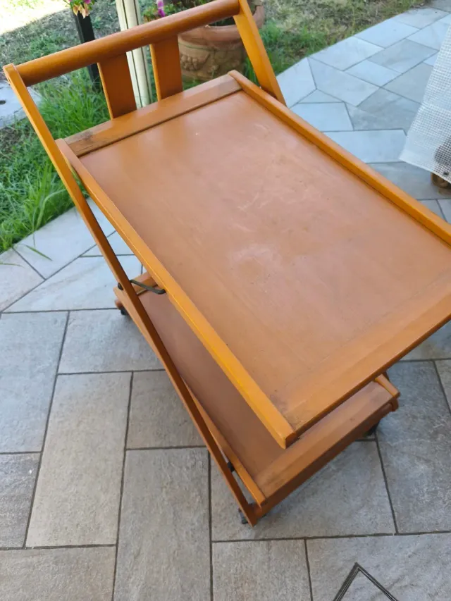 Carrello portavivande Foppapedretti legno