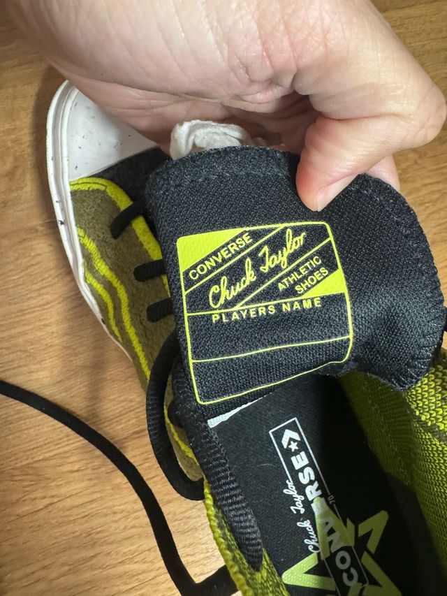 Converse Verde y Amarillo