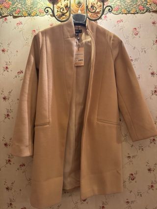 Cappotto Missguided rosa cipria