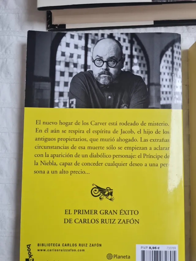 Colección 3 Libros Carlos Ruiz Zafón