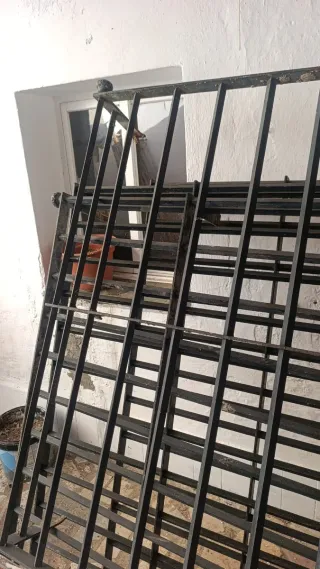 Rejas de hierro macizo