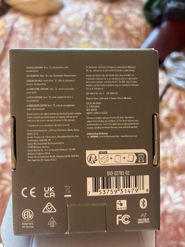 Garmin Venu 3S Beige/Oro