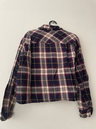 Camisa cuadros Pull&Bear talla S