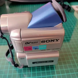 Cámara Vídeo Sony DV 7000 Plata/Negra