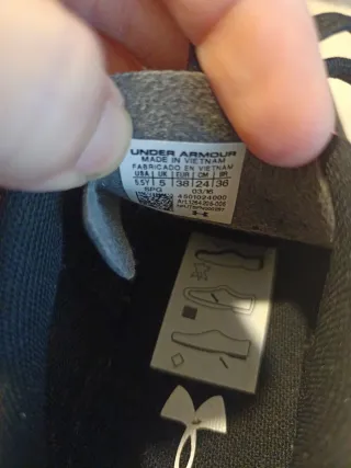 Botas Fútbol Under Armour Talla 38