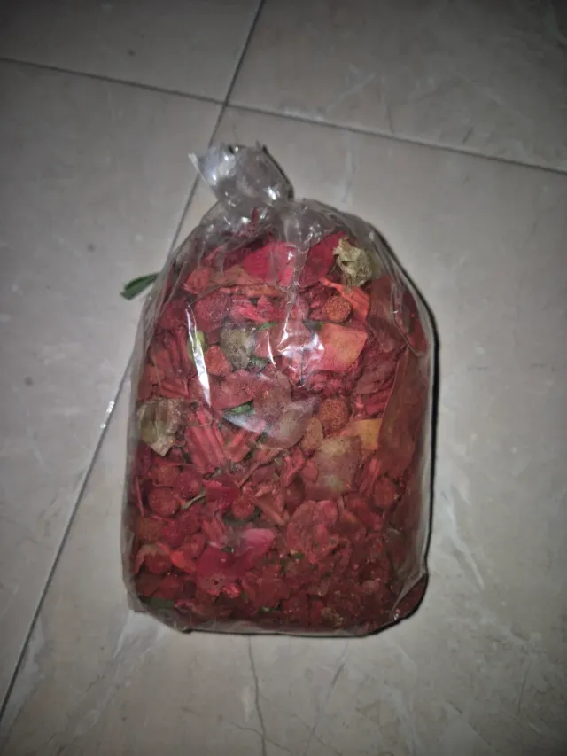 Hojas secas decorativas