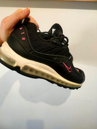 Zapatillas Nike Air Max Negras y Rosas