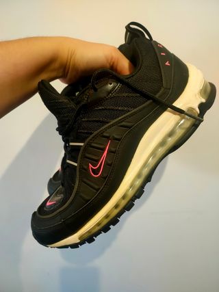 Zapatillas Nike Air Max Negras y Rosas