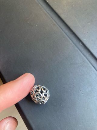 Colgante Tous Corazones Plata