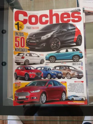 Lote de 16 revistas Coche años 2014, 2019, 2020.