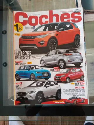 Lote de 16 revistas Coche años 2014, 2019, 2020.