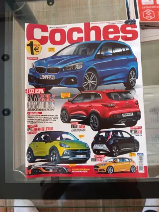 Lote de 16 revistas Coche años 2014, 2019, 2020.