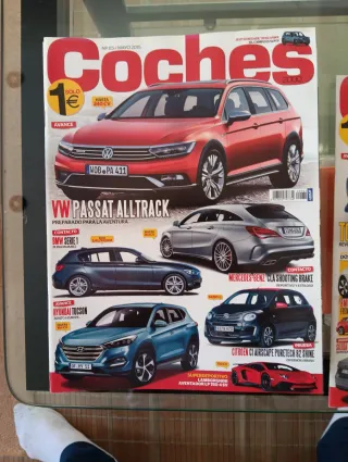 Lote de 16 revistas Coche años 2014, 2019, 2020.