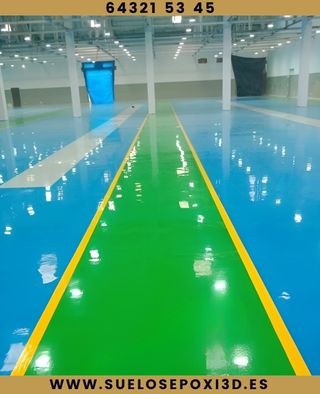 SUELOS EPOXI MULTICAPA NAVES INDUSTRIALES ALMACÉN