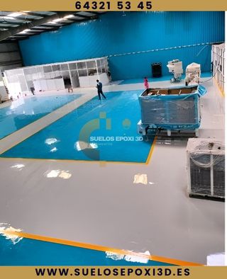 SUELOS EPOXI MULTICAPA NAVES INDUSTRIALES ALMACÉN