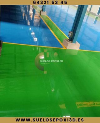 SUELOS EPOXI MULTICAPA NAVES INDUSTRIALES ALMACÉN
