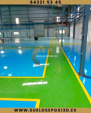 SUELOS EPOXI MULTICAPA NAVES INDUSTRIALES ALMACÉN