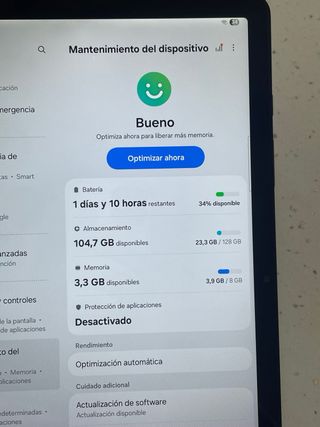 Samsung Galaxy Tab A9+ Wifi 128GB Negro