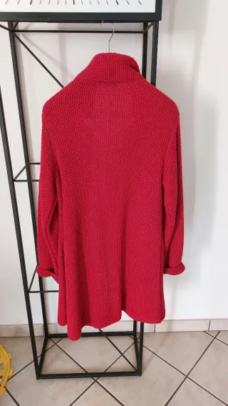 Cappottino Vestgiò lana rosso taglia unica