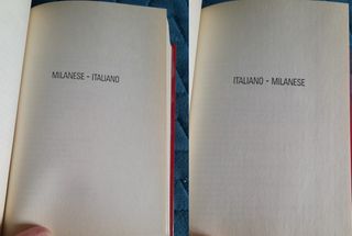 Dizionario Italiano/Milanese/Italiano