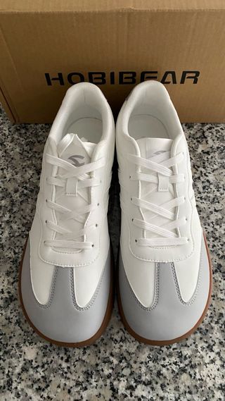 Zapatillas Hobibear Blancas y Grises