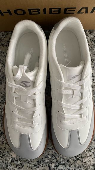 Zapatillas Hobibear Blancas y Grises