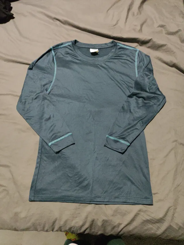 Camiseta térmica azul marino talla L