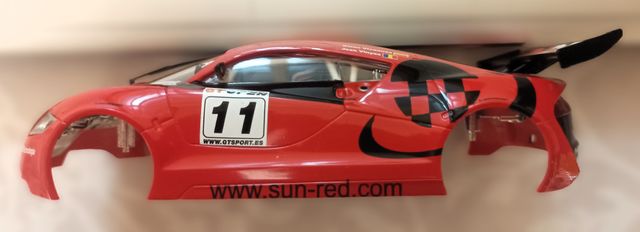 Carrocería Seat Cupra GT SunRed Scalextric