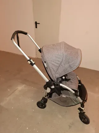 Bugaboo Bee 5 Gris con plastico de lluvia
