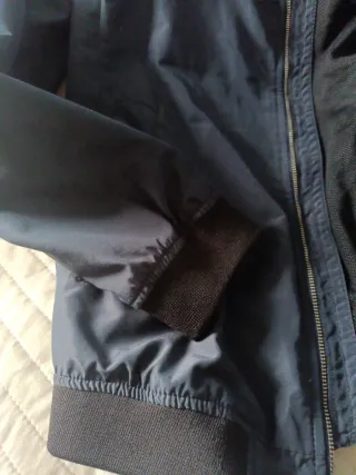 Cazadora ans Bear azul talla M hombre