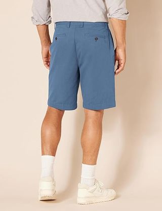 Pantalones Cortos Chinos Clásicos Azul