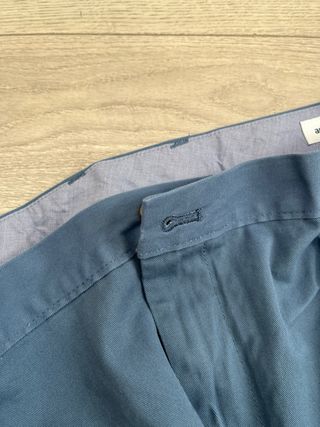 Pantalones Cortos Chinos Clásicos Azul