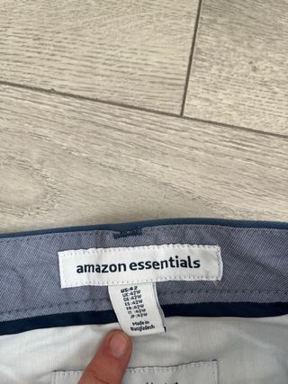 Pantalones Cortos Chinos Clásicos Azul