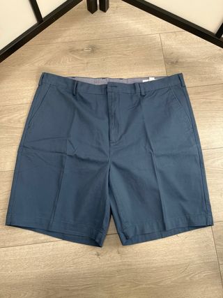 Pantalones Cortos Chinos Clásicos Azul