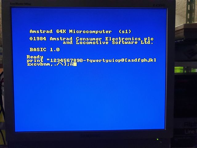 Amstrad CPC 464, funzionante  No commodore