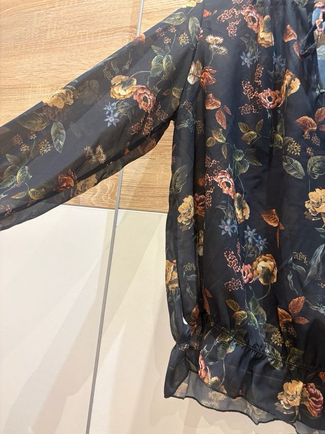 Blusa Mujer Estampada Flores