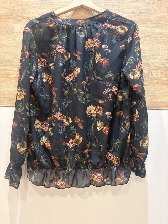 Blusa Mujer Estampada Flores