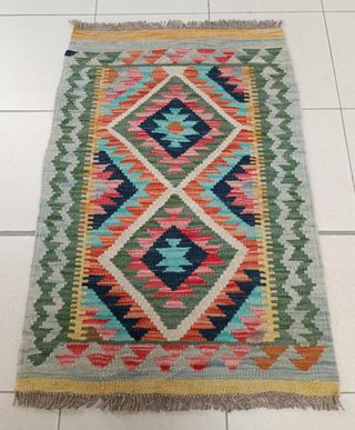 Tappeto Kilim afgano 85x60 cm lana