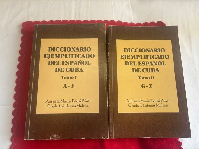 dizionario semplificato dello spagnolo di Cuba