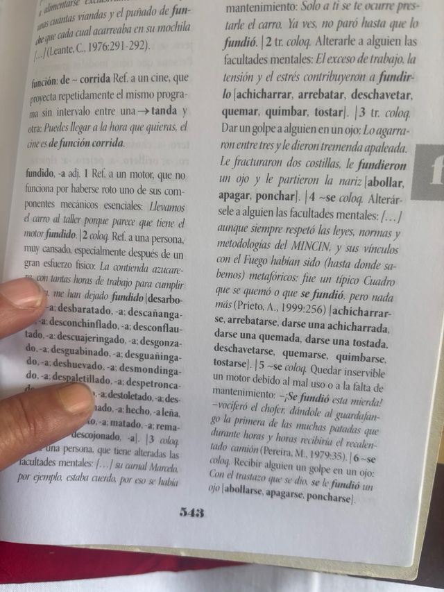 dizionario semplificato dello spagnolo di Cuba