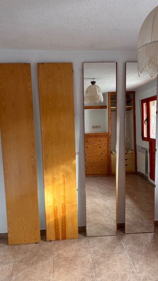 4 Puertas Armario con Espejo 210cm